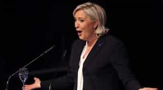 France election: Far-right Le Pen says 'This is our country!'