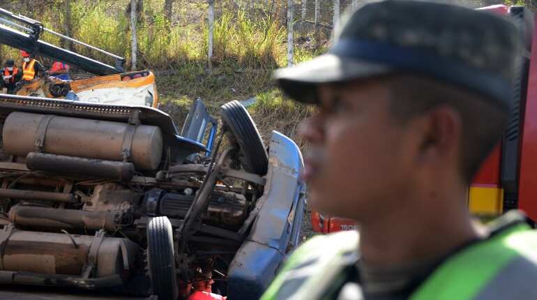 Honduras: At least 16 killed, 34 injured in truck collision Honduras: At least 16 killed, 34 injured in truck collision