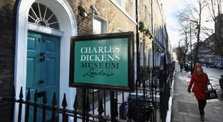 World's first printed Christmas card exhibits at Dickens museum