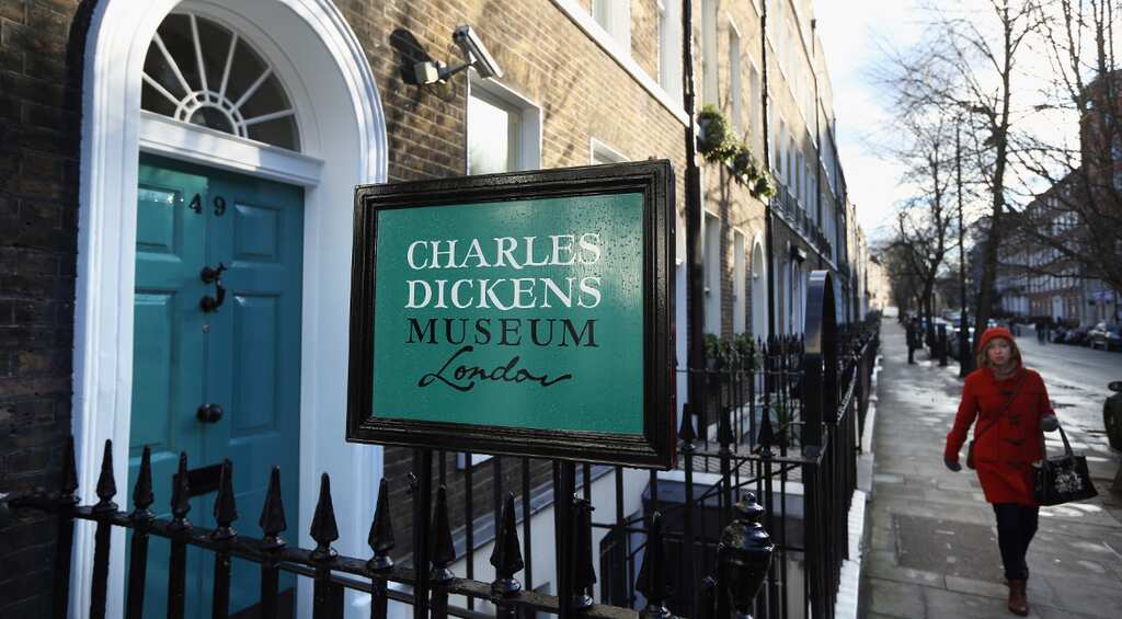 World's first printed Christmas card exhibits at Dickens museum