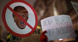 Court hearing looms on Trump travel ban