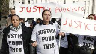 Violence erupts in Paris suburb over police brutality