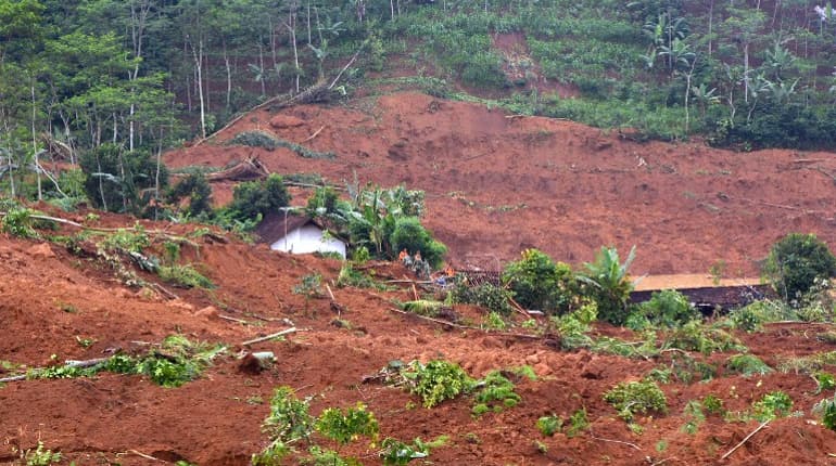 Indonesia: At least 12 killed in landslides in Bali