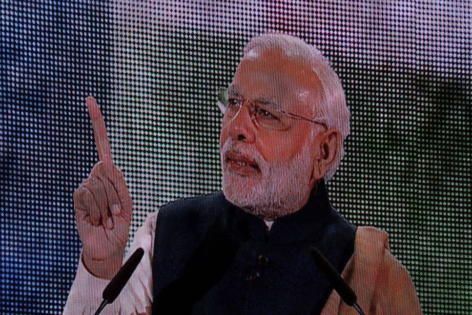 PM Narendra Modi attacks 'family rule' in Uttar Pradesh election rally PM Narendra Modi attacks 'family rule' in Uttar Pradesh election rally