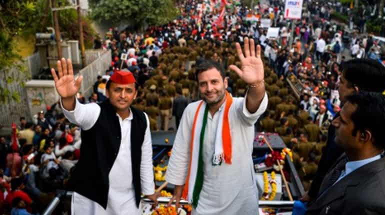 India: Akhilesh Yadav, Rahul Gandhi release Common Minimum Programme on poll day, mock PM Modi India: Akhilesh Yadav, Rahul Gandhi release Common Minimum Programme on poll day, mock PM Modi