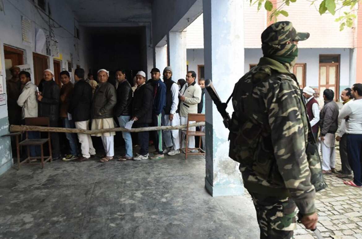 Uttar Pradesh Assembly elections 2017: Polling ends in first phase with 64 per cent voter turnout Uttar Pradesh Assembly elections 2017: Polling ends in first phase with 64 per cent voter turnout