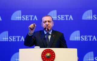 Turkey to get out of Syria after 'cleansing' border region: Erdogan