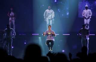 Justin Bieber concert in Mumbai on May 10