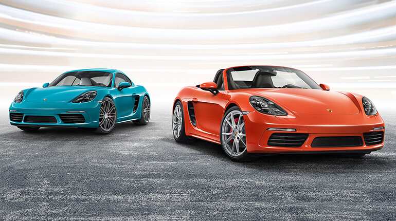Porsche launches 718 Cayman, Boxster cars in India Porsche launches 718 Cayman, Boxster cars in India