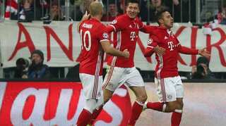 Champions League: Bayern Munich thrash Arsenal 5-1