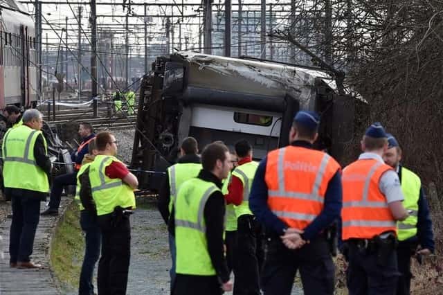 One dead, 27 wounded as Belgian train derails One dead, 27 wounded as Belgian train derails