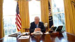 Trump promises wall 'way ahead of schedule'