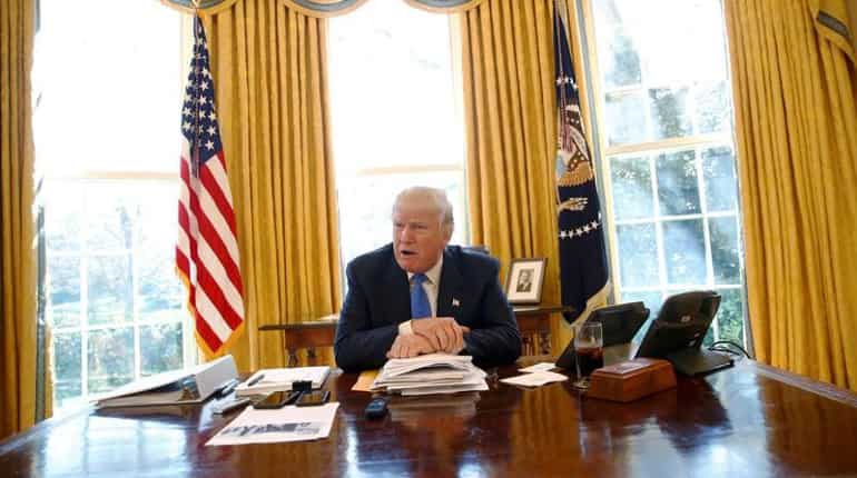Trump promises wall 'way ahead of schedule'