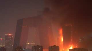 10 killed, 14 injured as massive fire breaks out in China hotel