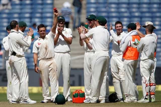 O'Keefe, Lyon spin web around India to help Australia win big O'Keefe, Lyon spin web around India to help Australia win big