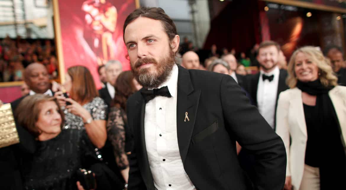 Casey Affleck, who won Best Actor for 'Manchester By The Sea', was dashing in a black tux.