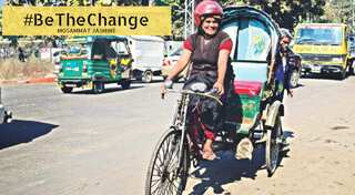 #BeTheChange: Meet Bangladesh's only female rickshaw puller