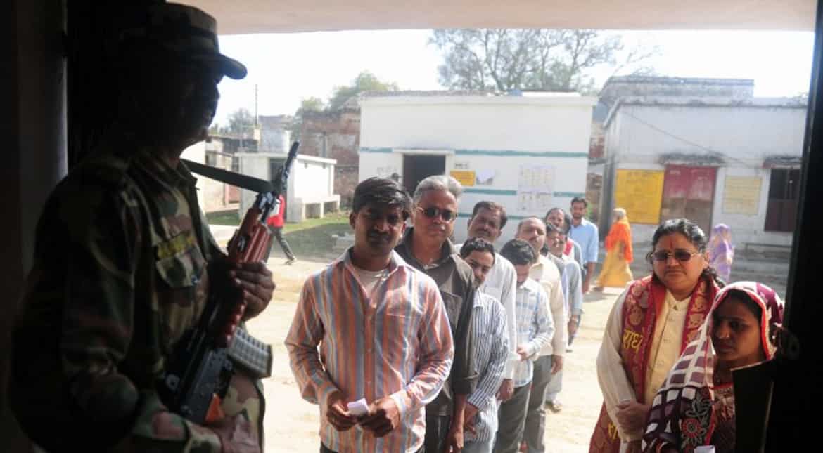 Voting begins in sixth phase of Uttar Pradesh elections Voting begins in sixth phase of Uttar Pradesh elections