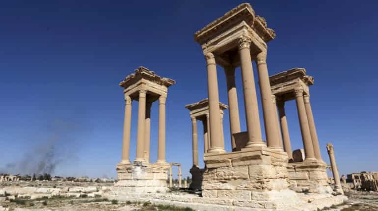 Islamic State has badly damaged major Palmyra monument: Antiquities official