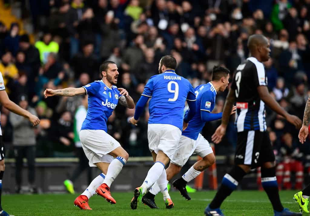 Juventus strive hard to earn point at Udinese, but stretch Serie A lead