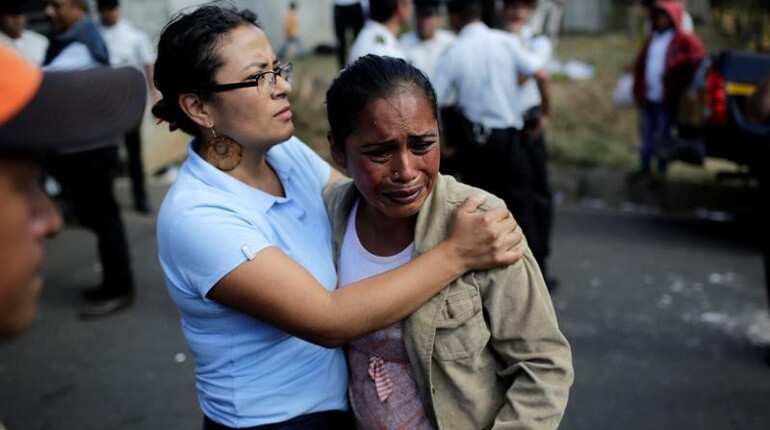Fire at Guatemala home for abused children kills 35