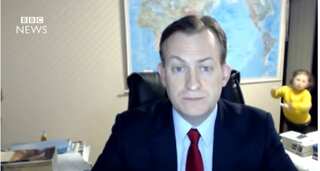 WATCH: Adorable kids crash live BBC interview