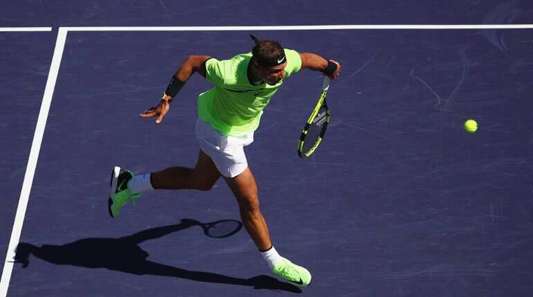 'Solid' Nadal powers ahead at Indian Wells 'Solid' Nadal powers ahead at Indian Wells