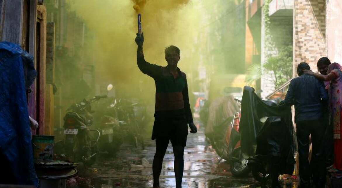 Holi at Delhi