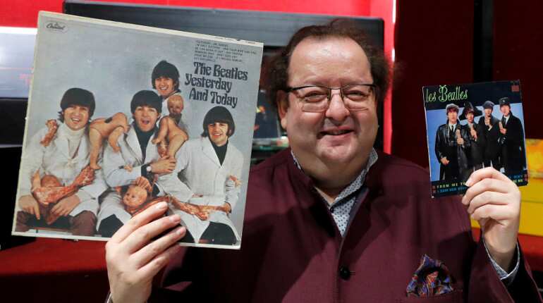 Vast Beatles collection goes on auction in Paris