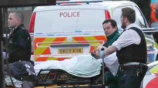 London police say a number of casualties in parliament 'terrorist' incident