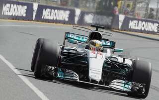 Australian GP: Hamilton sizzles in practice sessions