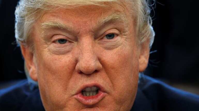 Trump blames Democrats for healthcare bill going down in flames