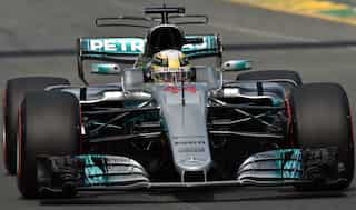 Australian GP: Hamilton secures pole, Vettel second