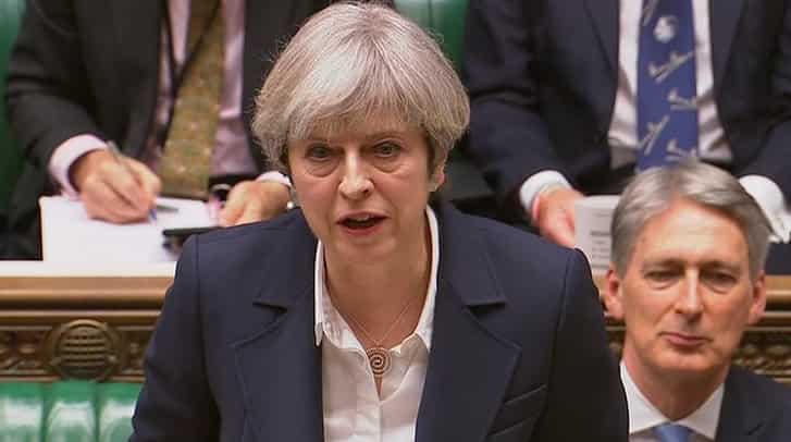 Britain officially triggers Brexit, PM Theresa May says 'no turning back'
