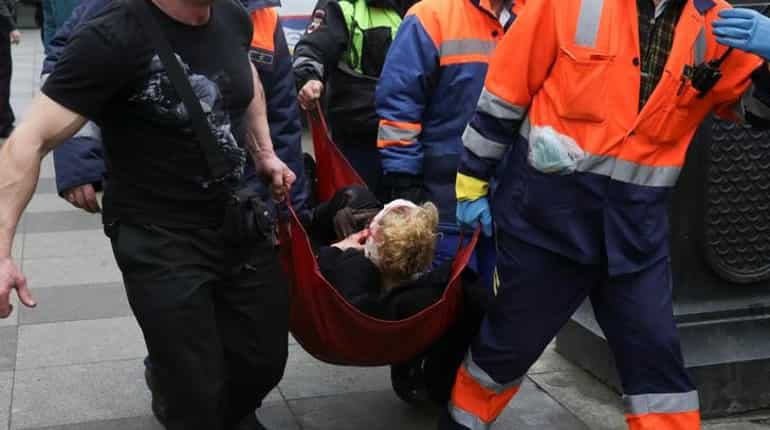 St Petersburg blast.