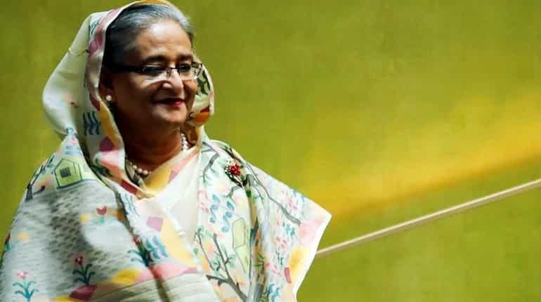 PM Sheikh Hasina on top in poll battle of 'Bangladesh Begums'