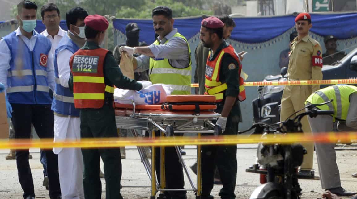 At least five killed in blast in Lahore, Pakistan