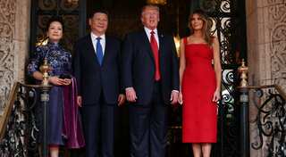 Chinese president Xi urges trade cooperation in first meeting with Trump