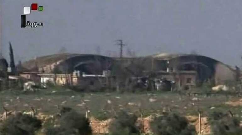 Jets launch raids from Syria base hit by US: Monitor Jets launch raids from Syria base hit by US: Monitor