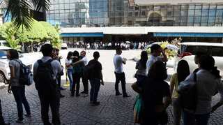 Strong 6.8 magnitude quake hits off Philippines, warning of large waves