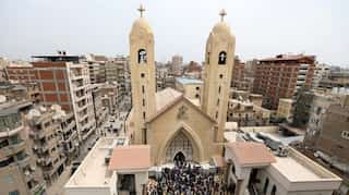 Twin suicide bomb attacks on churches rock Egypt on Palm Sunday
