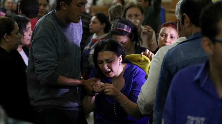 Egypt: Church bombing victims' funerals held in Tanta