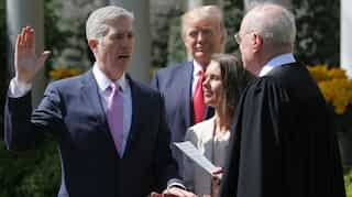 Neil Gorsuch sworn in as US Supreme Court judge