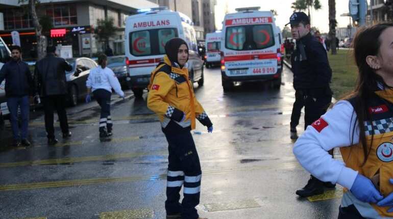 Turkey: Two killed in blast at police headquarters