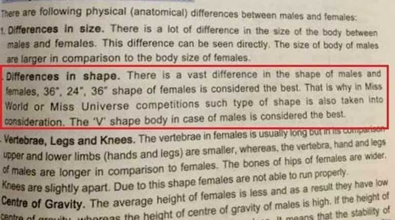 India textbook row: CBSE files police complaint against publisher for sexist text India textbook row: CBSE files police complaint against publisher for sexist text