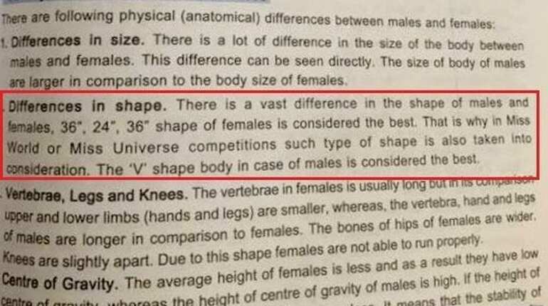 India textbook row: CBSE files police complaint against publisher for sexist text