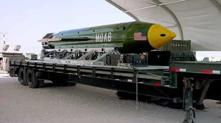 US 'MOAB' bombing in Afghanistan killed 36 Islamic State militants