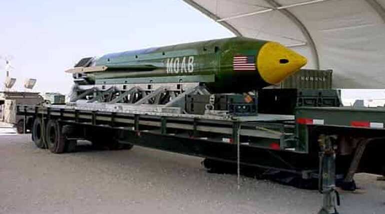 US 'MOAB' bombing in Afghanistan killed 36 Islamic State militants