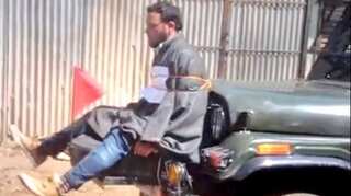 Indian Army awards officer who tied man to jeep in Kashmir