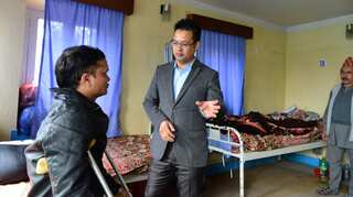 Two years later, Nepal earthquake injured stalked by disability